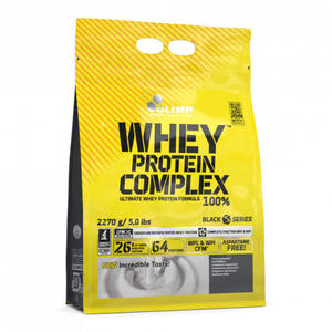 OLIMP WHEY PROTEIN COMPLEX 100% 2270g Podwjna Czekolada - 2876364370