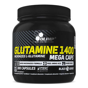 OLIMP GLUTAMINE 1400 MEGA CAPS 300 Kapsuek - 2876363945