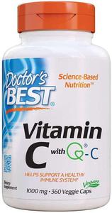 Doctor's Best Vitamin C with Quali-C (Witamina C) 1000mg 360 Kapsuek wegetariaskich - 2876364529
