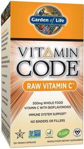 GARDEN OF LIFE Vitamin Code RAW Vitamin C (Witamina C) 500mg 120 Kapsuek wegetariaskich - 2876364531