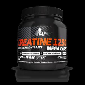 OLIMP CREATINE 1250 MEGA CAPS (MONOHYDRAT KREATYNY) 400 Kapsuek - 2876363953