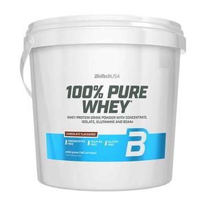 BioTech 100% Pure Whey (Biako Serwatki + Aminokwasy) 4000g Wanilia-Bourbon - 2876364754