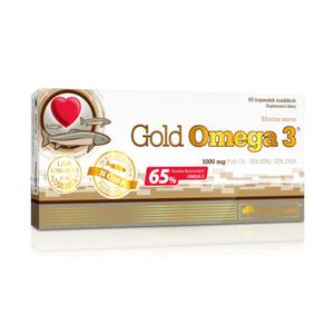 OLIMP Gold Omega 3 (Mocne serce, Omega-3, EPA, DHA) 60 Kapsuek mikkich - 2876364804
