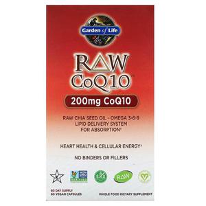 GARDEN OF LIFE RAW CoQ10 (Koenzym Q10) 60 Kapsuek wegetariaskich - 2876364853