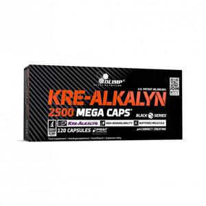 OLIMP KRE-ALKALYN 2500 MEGA CAPS (MONOHYDRAT KREATYNY) 120 Kapsuek - 2876363957