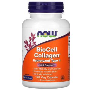 NOW FOODS BioCell Collagen Hydrolyzed Type II (Wsparcie staww) 120 Kapsuek - 2876364999