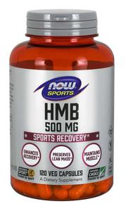 NOW SPORTS HMB 500mg (Regeneracja po wysiku) 120 Kapsuek wegetariaskich - 2876365246