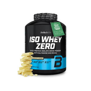 Biotech Iso Whey Zero Lactose Free (Izolat Biaka Serwatkowego) 2270g Biaa Czekolada - 2876364076