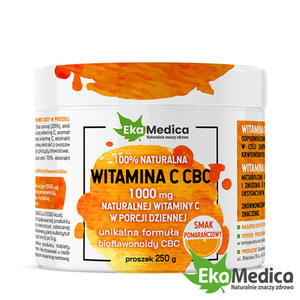 EKAMEDICA Witamina C CBC (Naturalna Witamina C z bioflawonoidami) 250g - 2876365357