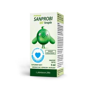 SANPROBI IBS Krople dla dzieci od 1 roku ycia 5ml - 2876365474