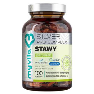 MYVITA Stawy Silver Pro Complex (Regeneracja staww) 100 Kapsuek wegaskich - 2876365498