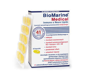 MARINEX BioMarine Medical Immuno Neuro Lipids (EPA, DHA i Omega-3) 60 Kapsuek - 2876365536