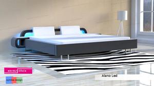 Łóżko do sypialni Alano LED - meble do sypialni - 2834111517