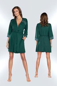 Italian Fashion Szlafrok damski Samaria zielony rkaw 3/4 - 2874722061
