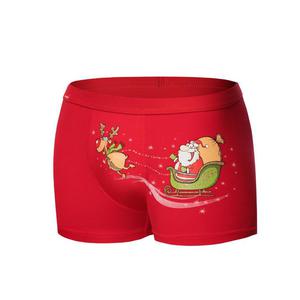 Bokserki Santa's Sleigh 007/67 Red - 2877432937