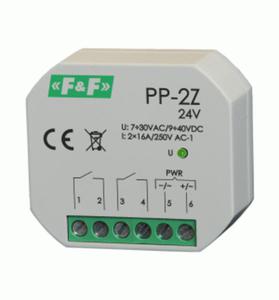 Przekanik elektromagnetyczny PP-2Z 24V F&F - 2832529082