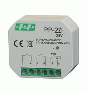 Przekanik elektromagnetyczny PP-2Zi 24V F&F - 2832529084