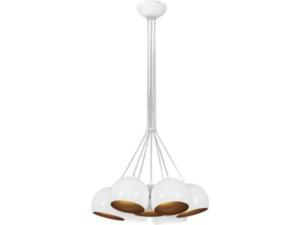 Lampa sufitowa BALL WHITE-GOLD VII zwis 7x35W GU10 Nowodvorski 6604 - 2852491005