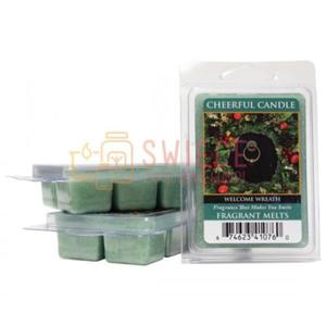 Cheerful Candle Welcome Wreath Wosk - 2845530736