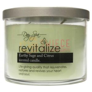 Cheerful Candle Revitalize Day Spa Aromatherapy - 2845530748
