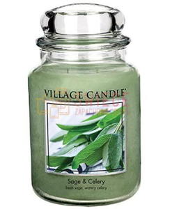 Village Candle Sage & Celery Dua wieca - 2845530982