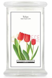 Classic Candle TULIPS Large Jar