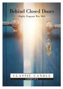 Classic Candle BEHIND CLOSED DOORS Wax Melt - 2861322695