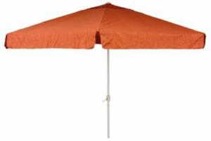 Parasol ogrodowy 4m terakota aluminiowy z korbk (HUR-GM35114) - 2860037568