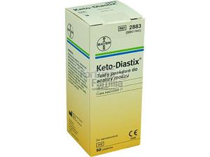 Keto-Diastix testpask. 50szt. - 2823375034