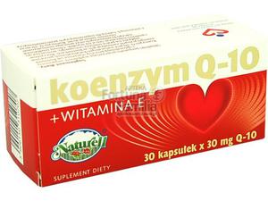 Koenzym Q-10 z Wit.E 30kaps. - 2823375040