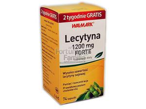 Lecytyna 1200 mg Forte kaps. 74 szt - 2823375099