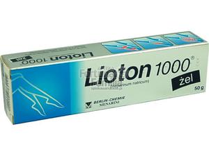 Lioton el 8,5mg(1000j.m.) 50g - 2823375119