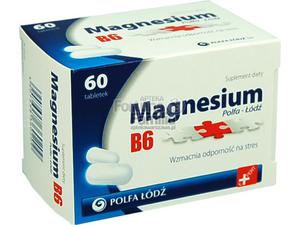 Magnesium B6 Polfa-d 60 tabl. - 2823375147