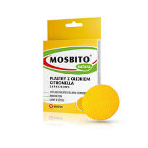 MOSBITO Plastry odstrasz./komary 12szt. - 2823375199