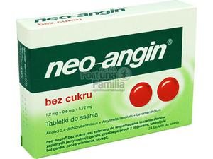 Neo-Angin z cukrem tabl.dossania 24tabl. - 2823375225