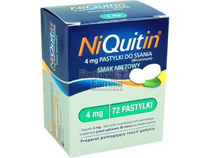 Niquitin 4mg x 72szt. past. d/ssania - 2823375245