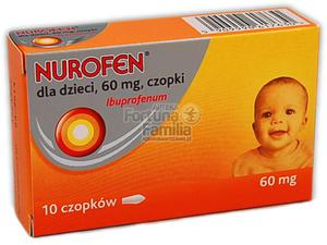 Nurofen czop.doodbyt. 0,06g 10czopkw - 2823375265