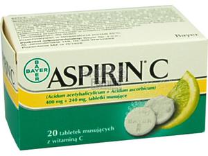 Aspirin C 20 tabl.mus. - 2823374537