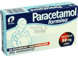 Paracetamol 50mg 10czop. - 2823375349