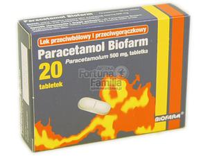 Paracetamol 500mg 20tabl. - 2823375352