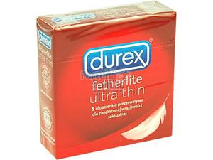 Prezerwat. DUREX Fetherlite Ultra Thin 3sz - 2823375440