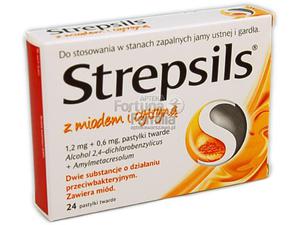 Strepsils z miodem i cytryn 24 pastyl. - 2823375578