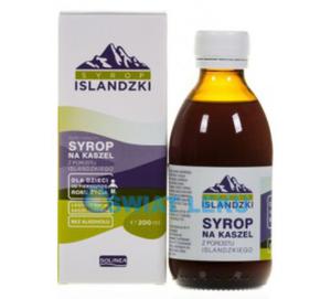 Syrop Islandzki na kaszel syrop 200 ml - 2823375605