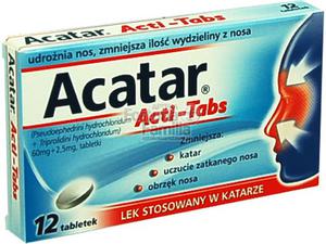 Acatar Acti-Tabs 12tabl. - 2823374444