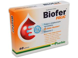 Biofer Folic 40 tabl. - 2823374571