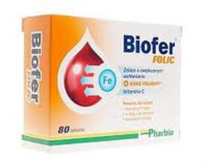 Biofer Folic 80 tabl. - 2823374572