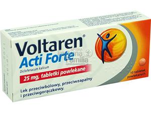 Voltaren Acti Forte 0,025g 10tabl. - 2823375777