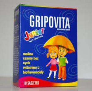 Zdrovit Gripovita Junior 10sasz - 2823375807