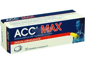 ACC MAX 0,2 g 20 tabl.mus. - 2823374447