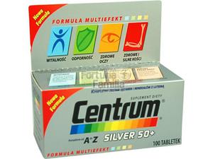 Centrum kompletne od A-Z Silver 50+ 100 tabl - 2823374640